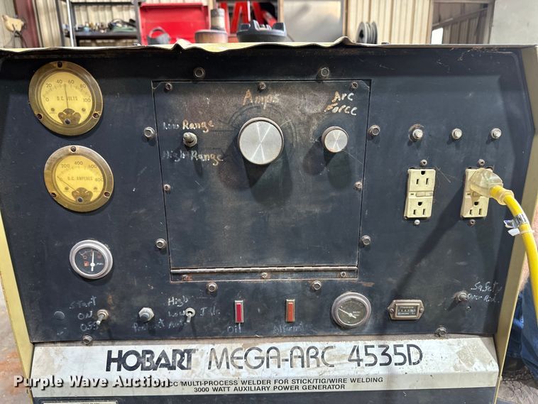image for item OM9545 Hobart Mega-Arc 4535D welder/generator