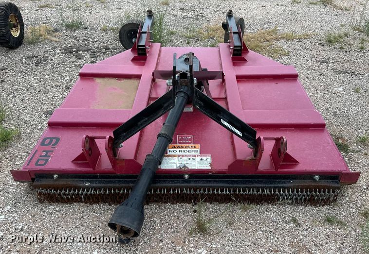 image for item OM9551 Mahindra 6' HD rotary mower