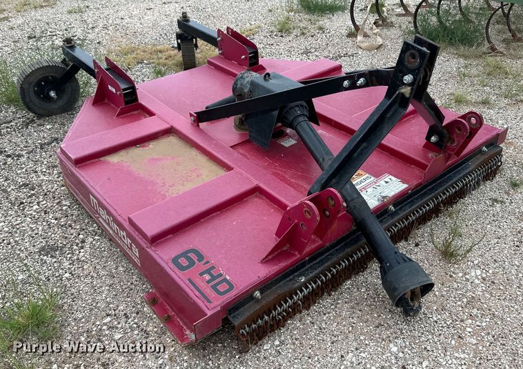 image for item OM9551 Mahindra 6' HD rotary mower