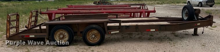 image for item OM9556 1998 Belshe T-18 equipment trailer