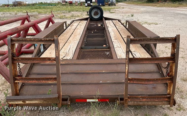 image for item OM9556 1998 Belshe T-18 equipment trailer