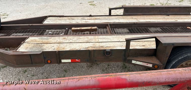 image for item OM9556 1998 Belshe T-18 equipment trailer