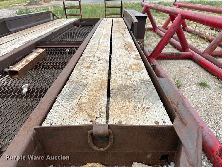 image for item OM9556 1998 Belshe T-18 equipment trailer