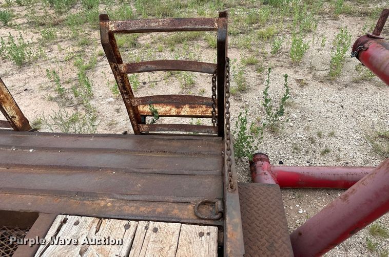 image for item OM9556 1998 Belshe T-18 equipment trailer