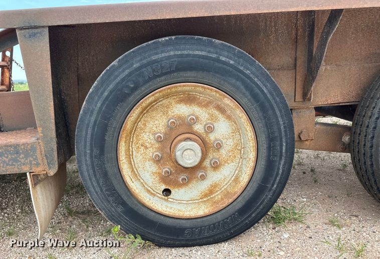 image for item OM9556 1998 Belshe T-18 equipment trailer