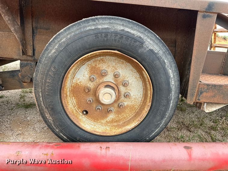 image for item OM9556 1998 Belshe T-18 equipment trailer