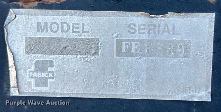 image for item OM9592 Fabick material handling arm