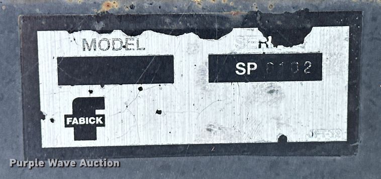 image for item OM9593 Fabick loader bucket