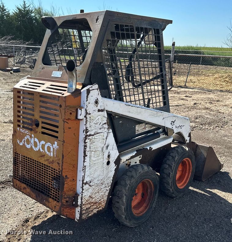 image for item OM9597 1996 Bobcat 450 skid steer loader