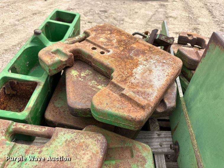 image for item OM9626 John Deere tractor weights