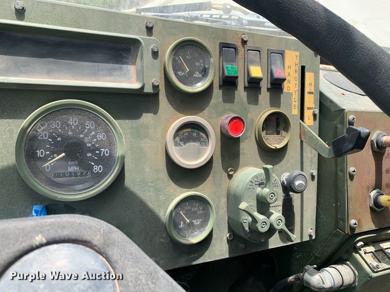 image for item DM7965 1994 Stewart & Stevenson M1078 flatbed truck