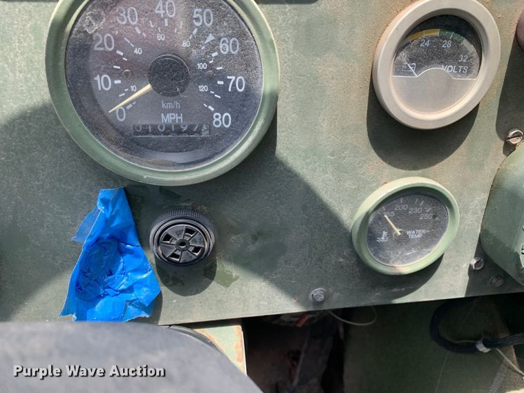 image for item DM7965 1994 Stewart & Stevenson M1078 flatbed truck