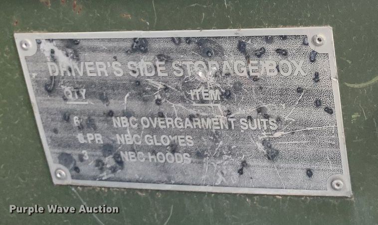 image for item DM7965 1994 Stewart & Stevenson M1078 flatbed truck