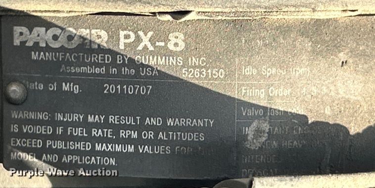 image for item DO6605 2012 Kenworth  T370 semi truck