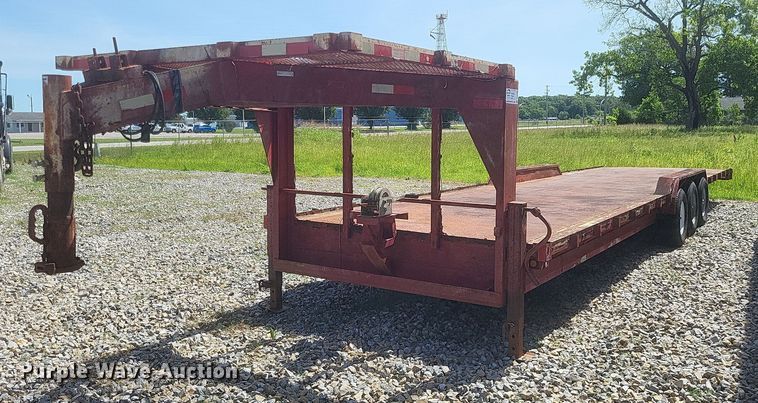 image for item DR4796 2023 HMDE Shop built equipment trailer