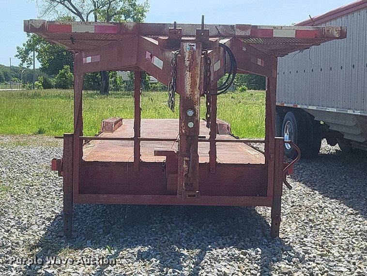 image for item DR4796 2023 HMDE Shop built equipment trailer