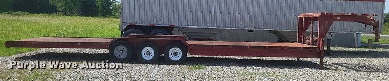 image for item DR4796 2023 HMDE Shop built equipment trailer