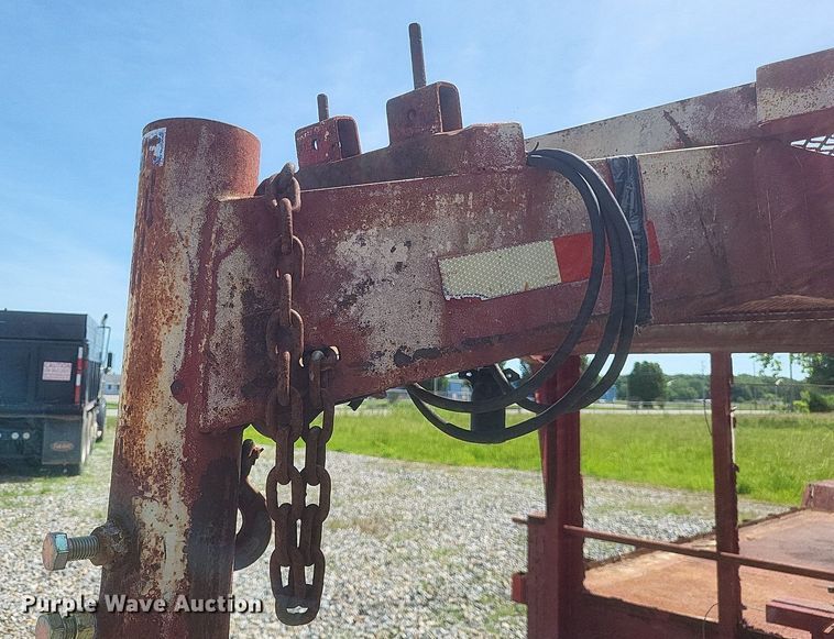 image for item DR4796 2023 HMDE Shop built equipment trailer