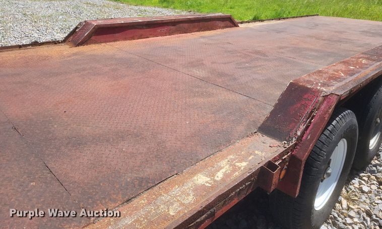 image for item DR4796 2023 HMDE Shop built equipment trailer