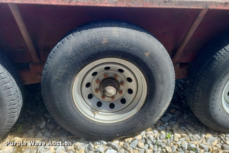 image for item DR4796 2023 HMDE Shop built equipment trailer