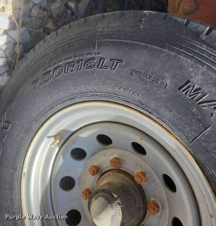 image for item DR4796 2023 HMDE Shop built equipment trailer