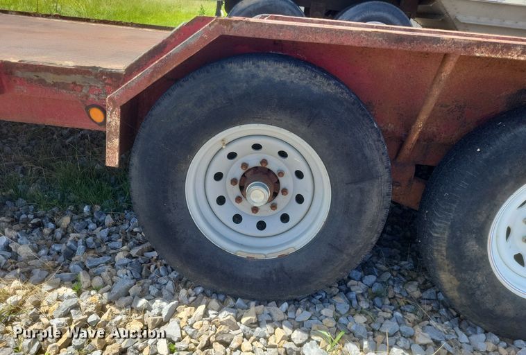 image for item DR4796 2023 HMDE Shop built equipment trailer