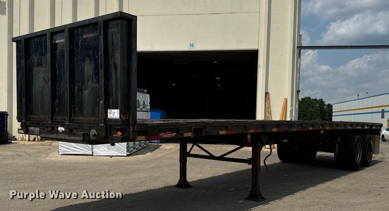 image for item DV5789 1991 Trailmobile  F71T-7UAI flatbed trailer