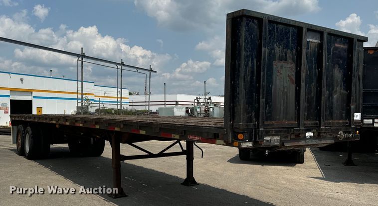 image for item DV5789 1991 Trailmobile  F71T-7UAI flatbed trailer