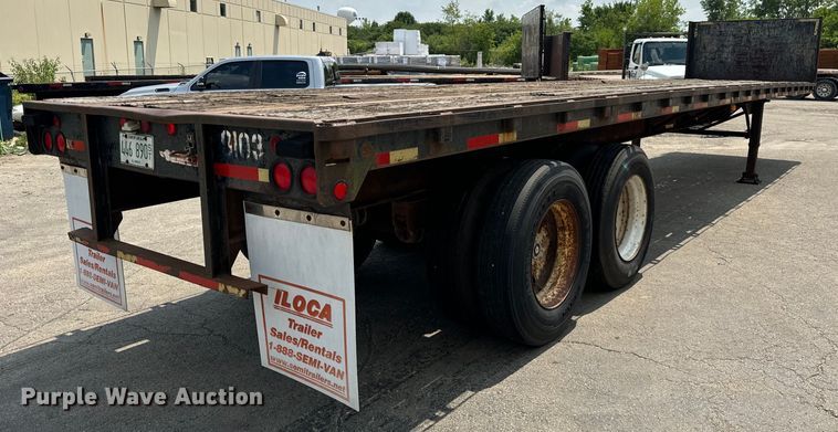 image for item DV5789 1991 Trailmobile  F71T-7UAI flatbed trailer