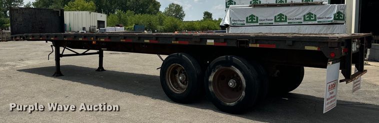 image for item DV5789 1991 Trailmobile  F71T-7UAI flatbed trailer