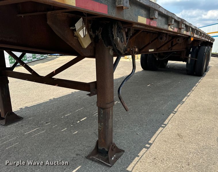 image for item DV5789 1991 Trailmobile  F71T-7UAI flatbed trailer