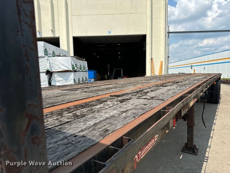 image for item DV5789 1991 Trailmobile  F71T-7UAI flatbed trailer