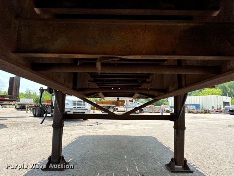 image for item DV5789 1991 Trailmobile  F71T-7UAI flatbed trailer