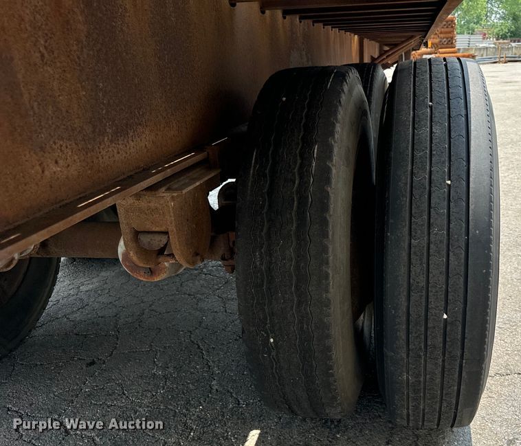 image for item DV5789 1991 Trailmobile  F71T-7UAI flatbed trailer