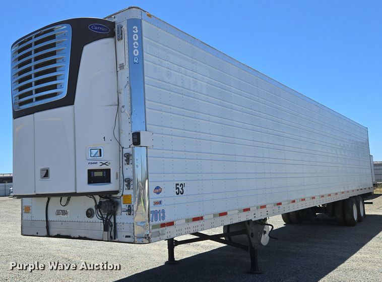 image for item DX1456 2007 Utility Trailer refrigerated van trailer