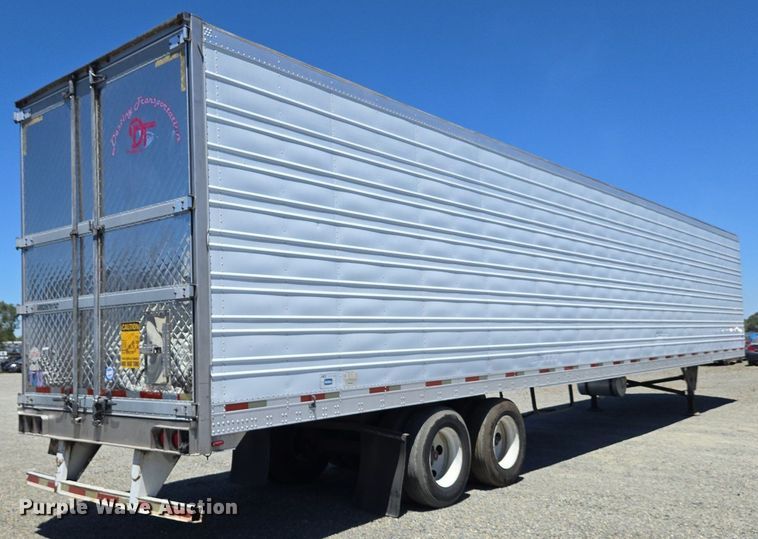 image for item DX1456 2007 Utility Trailer refrigerated van trailer