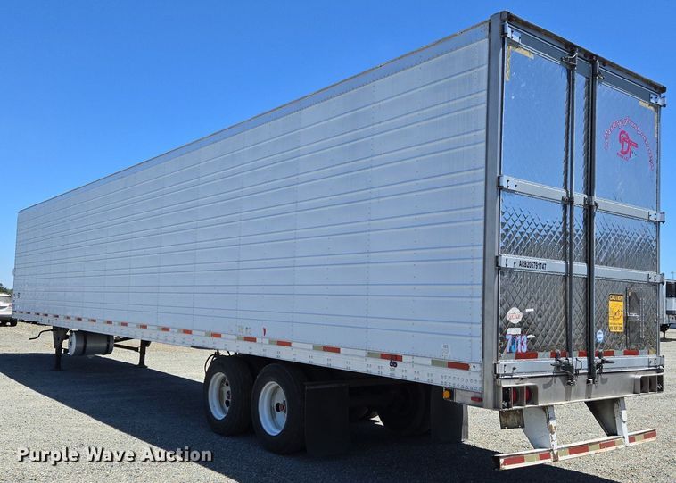 image for item DX1456 2007 Utility Trailer refrigerated van trailer