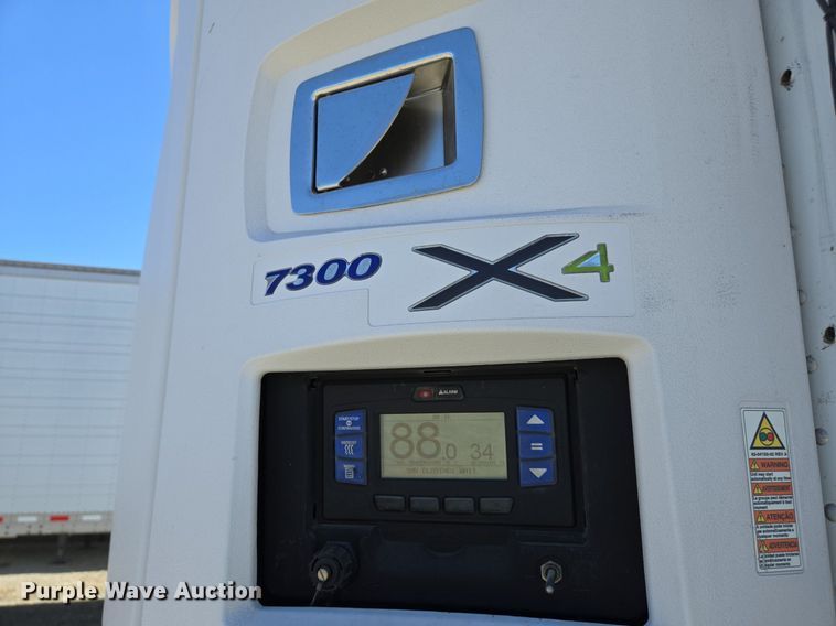 image for item DX1456 2007 Utility Trailer refrigerated van trailer