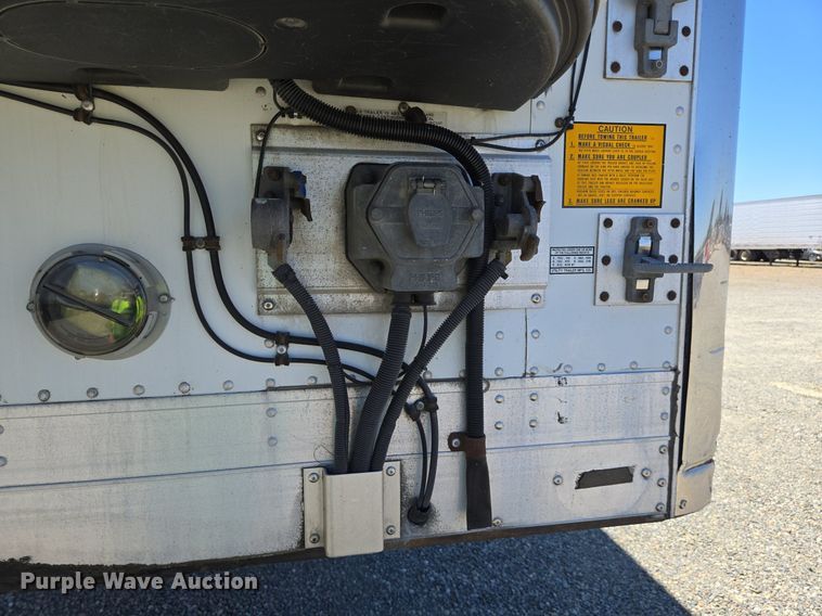 image for item DX1456 2007 Utility Trailer refrigerated van trailer