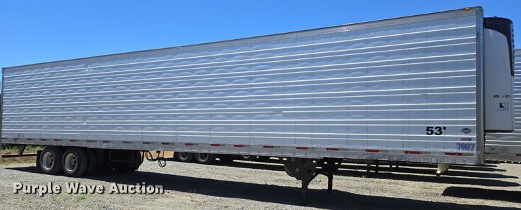 image for item DX1457 2007 Utility Trailer refrigerated van trailer