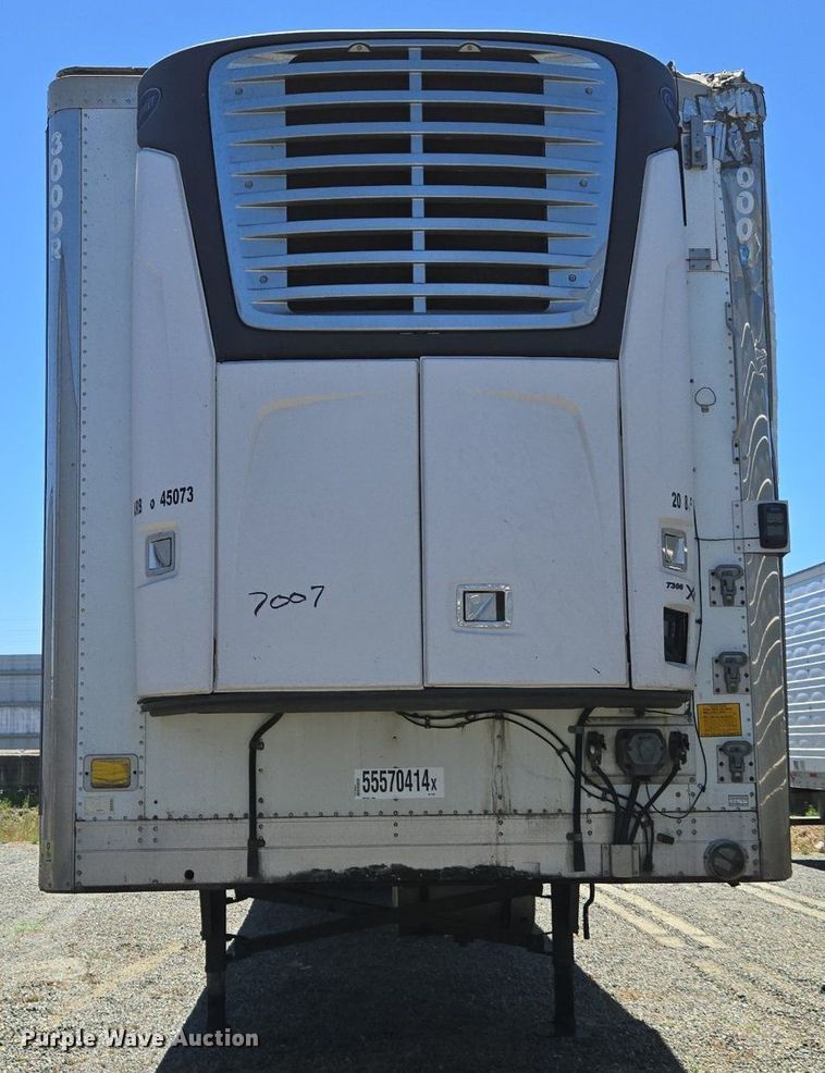 image for item DX1457 2007 Utility Trailer refrigerated van trailer