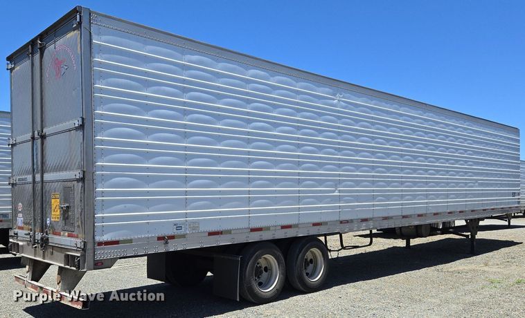 image for item DX1457 2007 Utility Trailer refrigerated van trailer