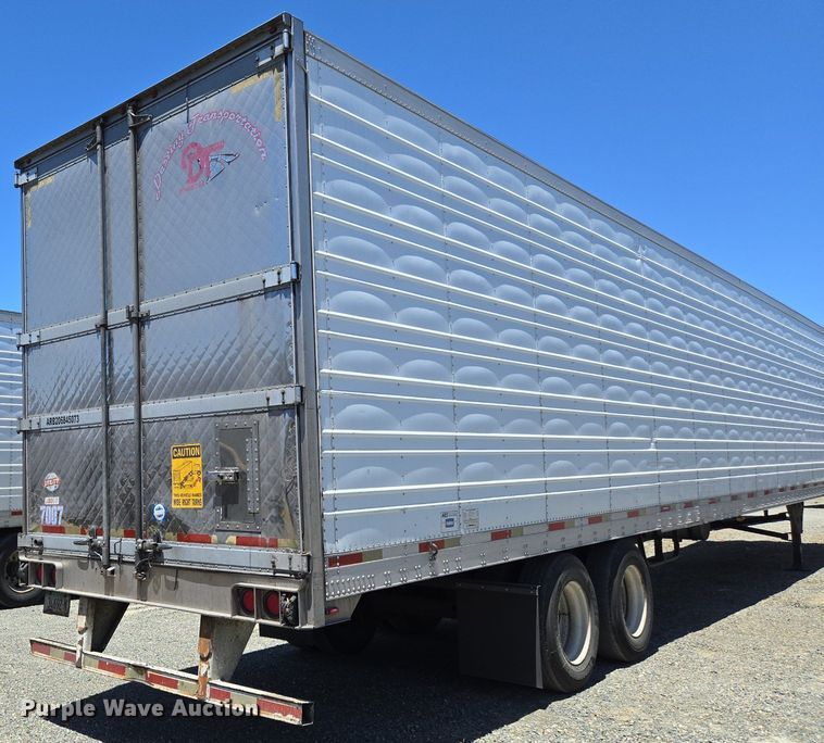 image for item DX1457 2007 Utility Trailer refrigerated van trailer