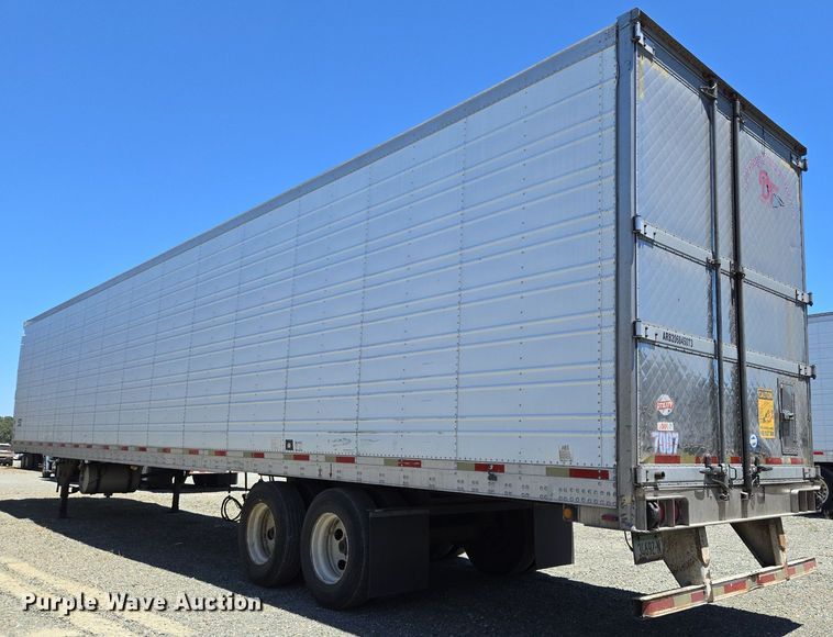 image for item DX1457 2007 Utility Trailer refrigerated van trailer