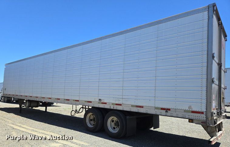 image for item DX1457 2007 Utility Trailer refrigerated van trailer