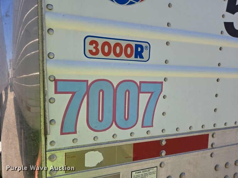 image for item DX1457 2007 Utility Trailer refrigerated van trailer