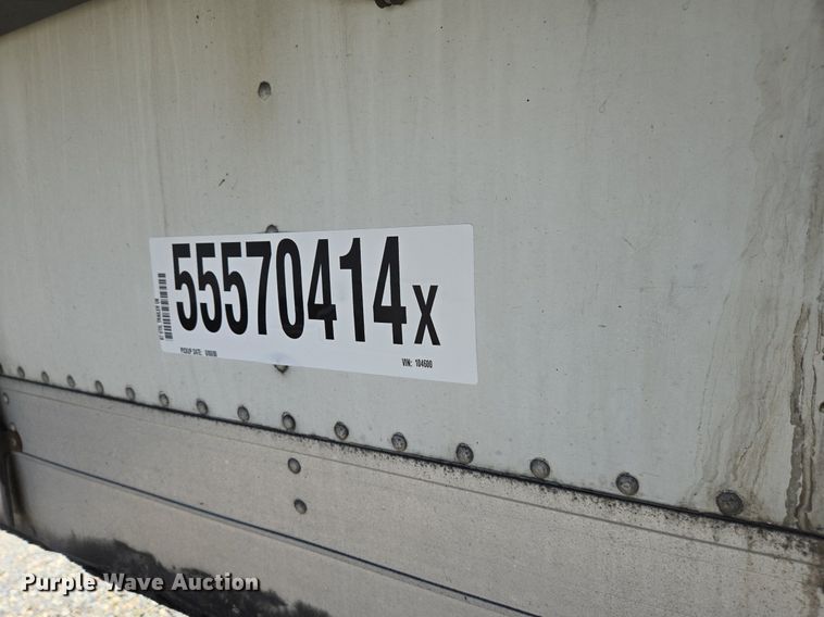 image for item DX1457 2007 Utility Trailer refrigerated van trailer