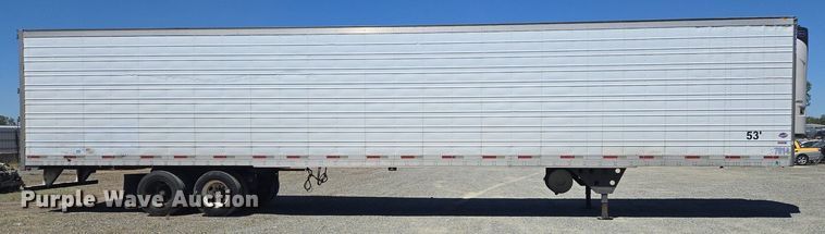 image for item DX1458 2007 Utility Trailer refrigerated van trailer