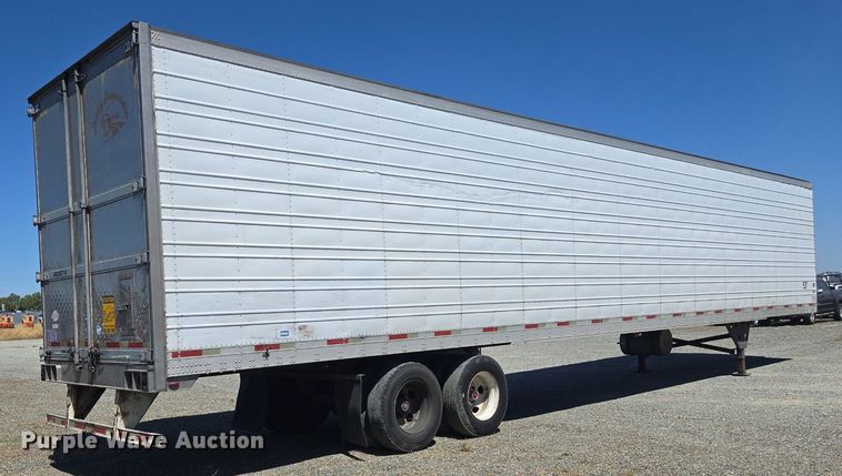 image for item DX1458 2007 Utility Trailer refrigerated van trailer