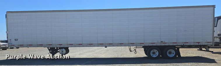 image for item DX1458 2007 Utility Trailer refrigerated van trailer